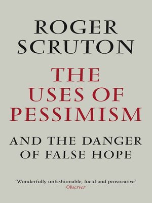 cover image of The Uses of Pessimism